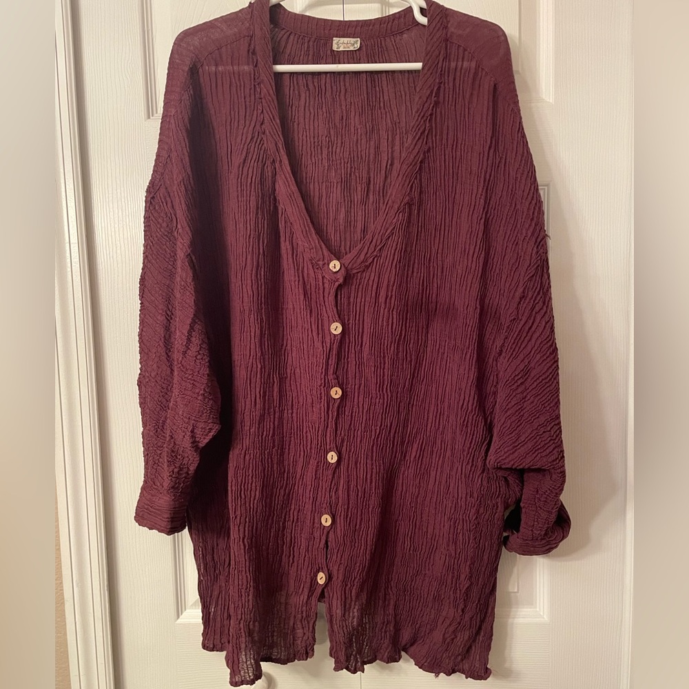 Free People buttondown